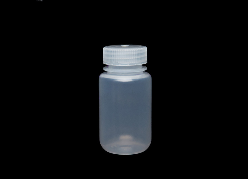 廣口試劑瓶，透明，125ml